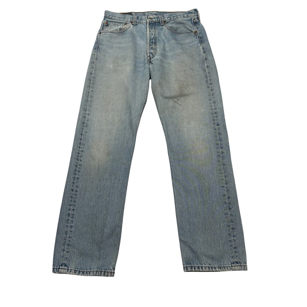 Vintage Levi's 501 Straight Leg Jeans 29x29.5 Button Fly
